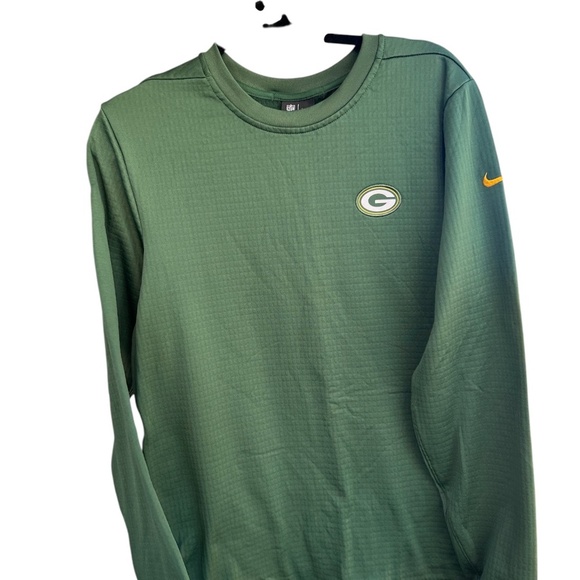 Green Bay Packers Nike Pullover Sweatshirt - Picture 3 of 9